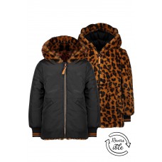 Nono winterjas Bay long reversible jacket kurkuma  N107-5202